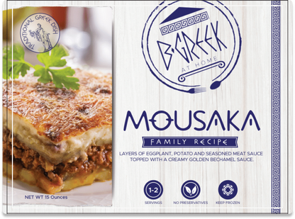 B Greek At Home Mousaka Meal